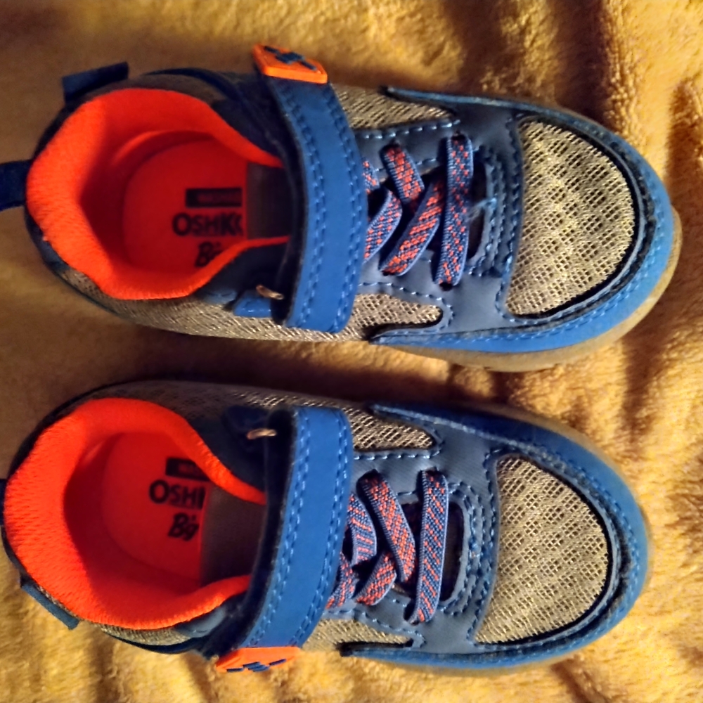 OshKosh B'gosh Blue and Orange Kids Shoes